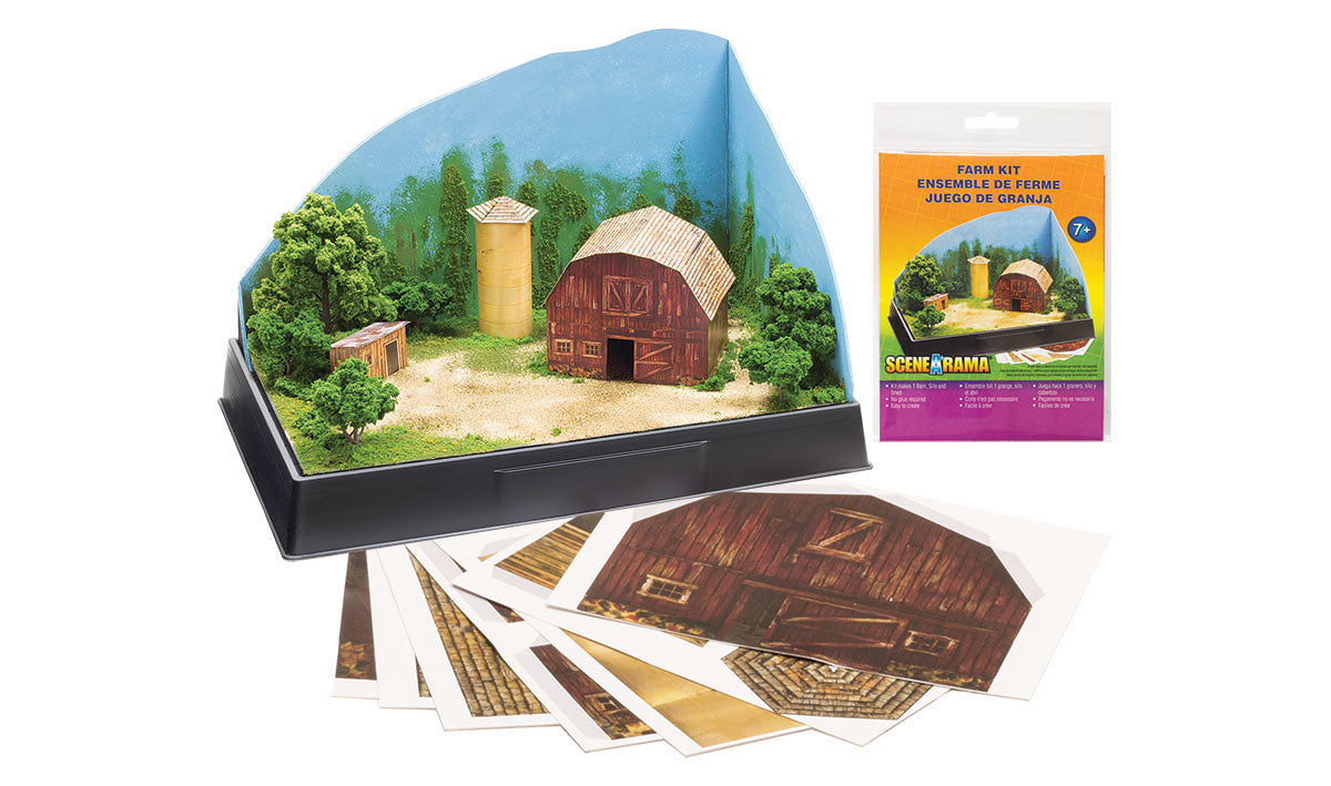 Woodland Scenics SP4241 Scene-A-Rama Farm Theme Kit