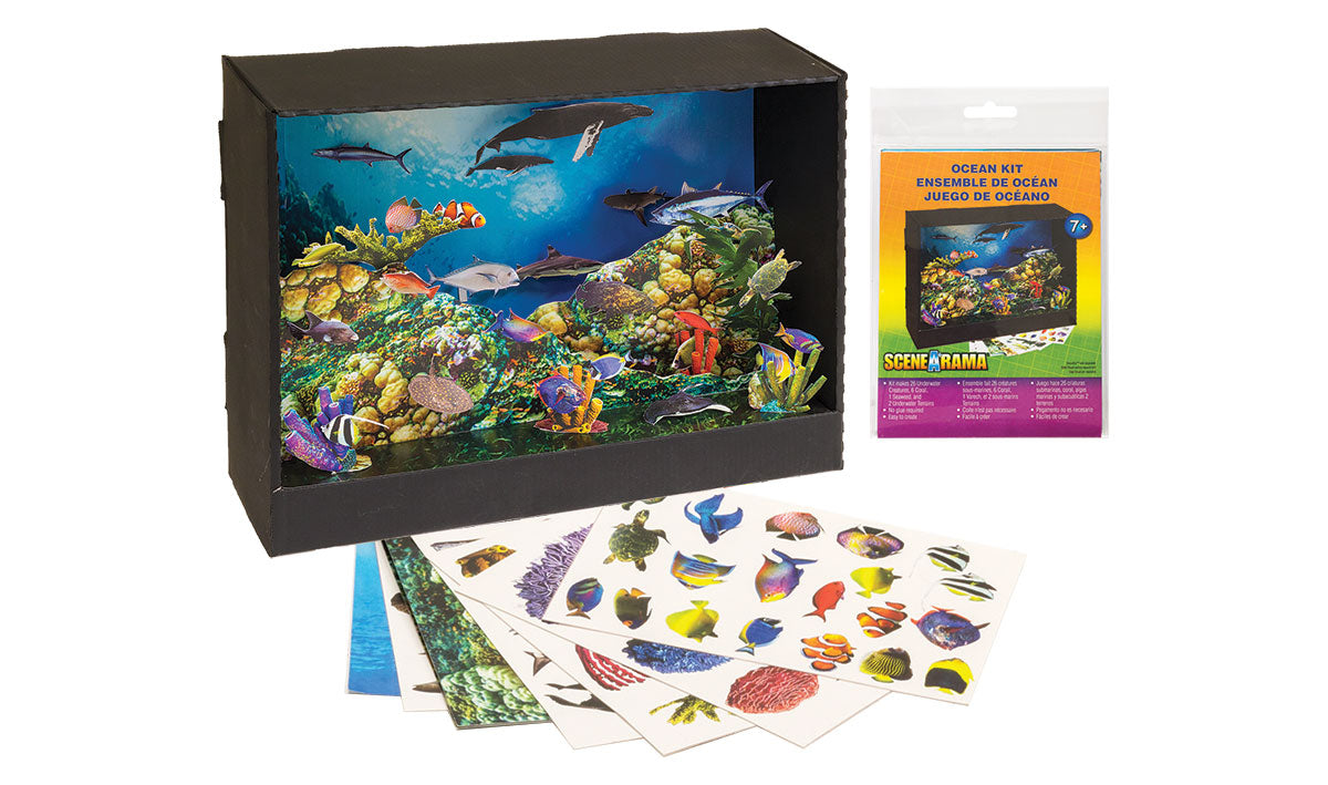 Woodland Scenics SP4242 Scene-A-Rama Ocean Theme Kit