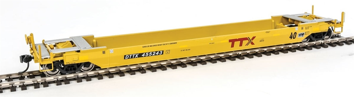 Walthers 920-109111 HO DTTX Rebuilt All-Purpose 40' Well Car RTR #455243