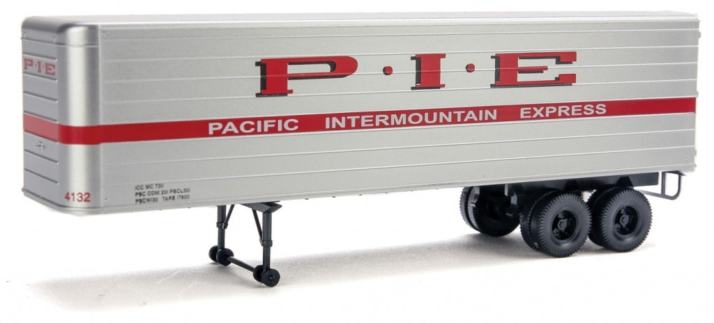 Walthers 949-2411 HO Pacific Intermountain Express 35'''' Fluted-Side Trailer (2