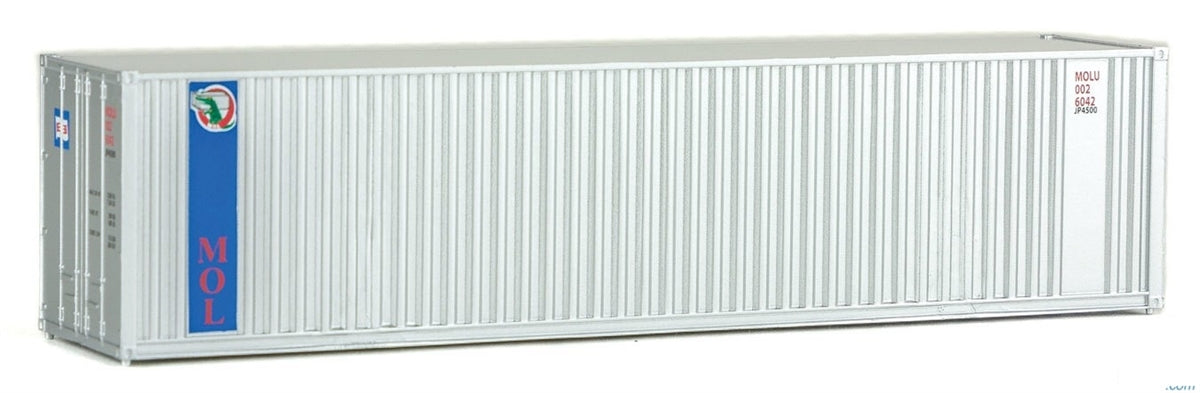 Walthers 949-8218 HO MOL 40' Hi-Cube Corrugated Container with Flat Roof