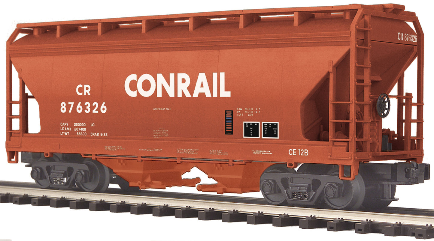 MTH 20-97855 O Conrail Premier 2-Bay Centerflow Hopper