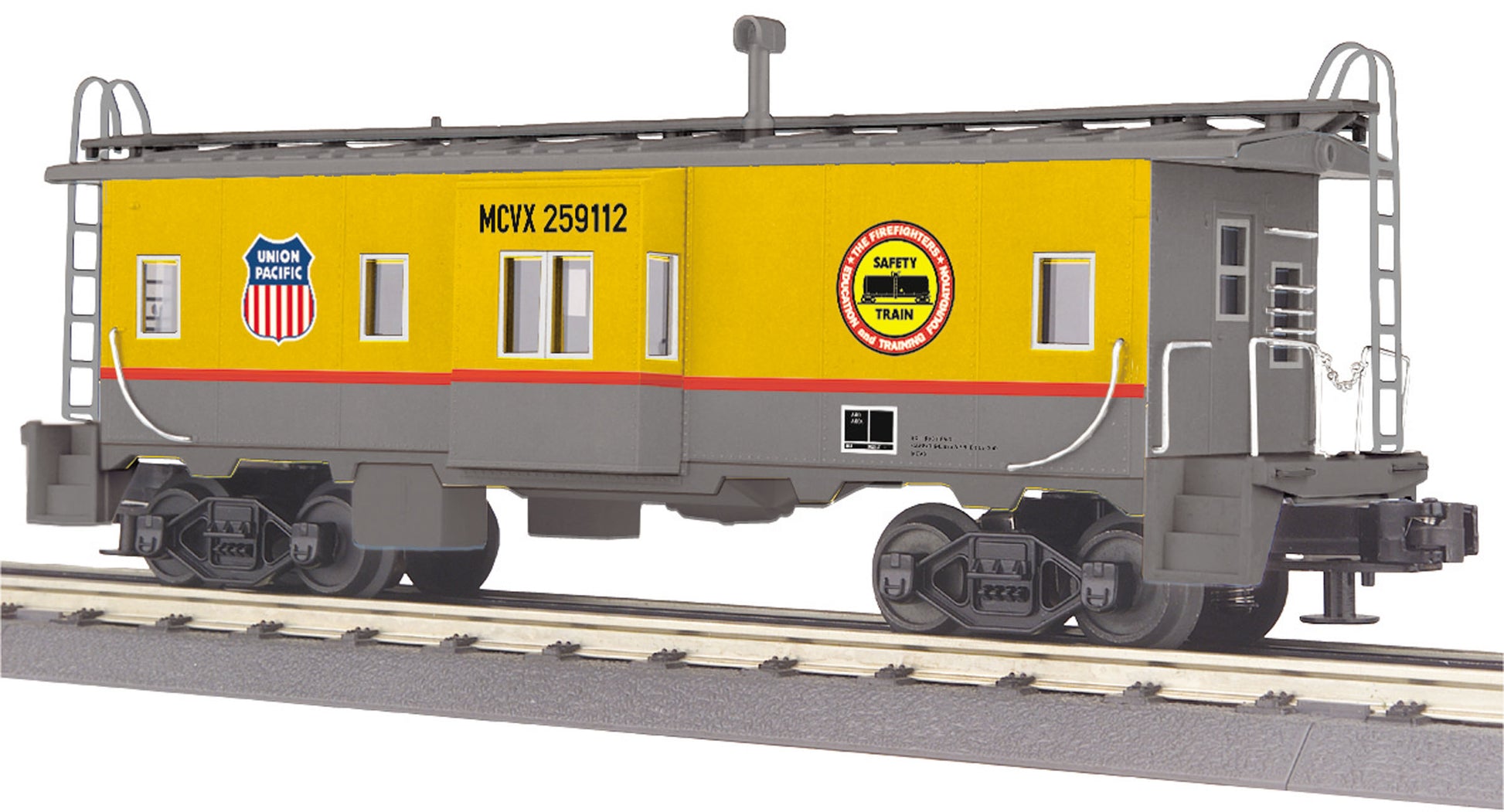 MTH 30-77289 O Gauge Union Pacific Bay-Window Caboose #259112