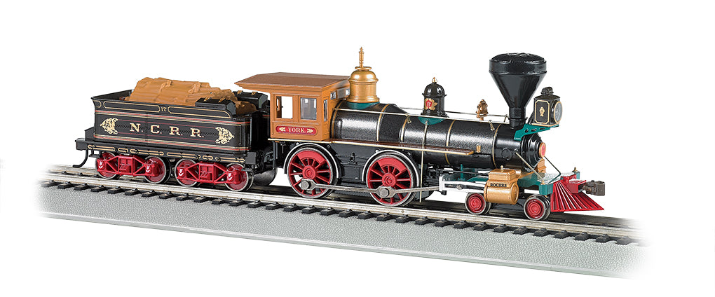 Bachmann 52706 HO NCRR The York 4-4-0 American Steam Loco with DCC Sound Value