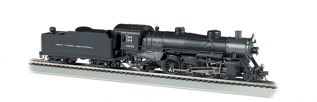 Bachmann 52802 HO NYC 4-6-2 Light Pacific Steam Locomotive - DCC Sound #4552