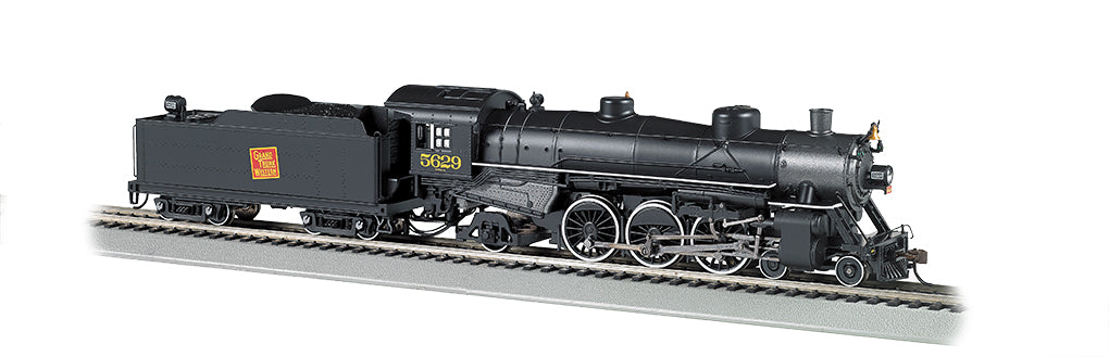 Bachmann 52804 HO GTW 4-6-2 Light Pacific Steam Loco with DCC Sound Value #562