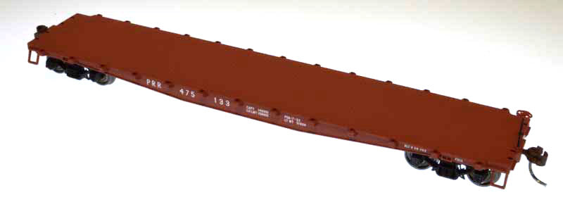 Bowser 41416 HO Pennsylvania Railroad 1960's Scheme F30a 50' Flat Car #475133