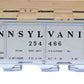 Bowser 41469 HO PRR H30 Shadow Keystone Covered Hopper #254466