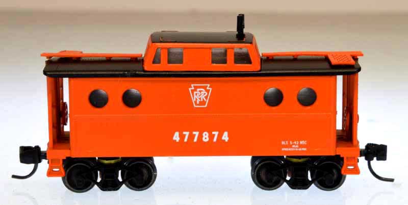 Bowser 37793 N Pennsylvania Railroad N5c Caboose, Orange #477874