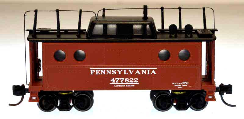 Bowser 37798 N Pennsylvania Railroad N5c Caboose with Antenna #477830