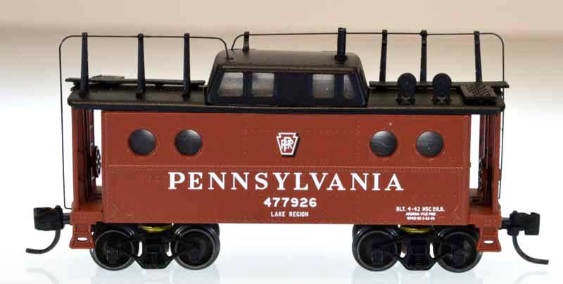 Bowser 37801 N Pennsylvania Railroad N5c Caboose with Antenna #477928