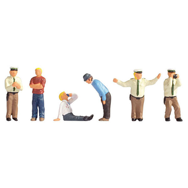 Noch 15098 HO Scale Accident Set with 6 Figures