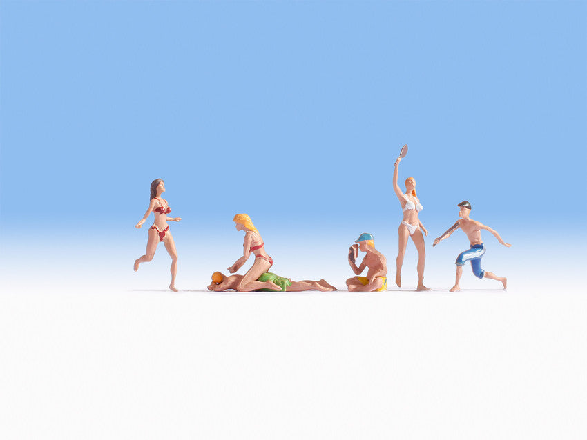 Noch 15842 Bathers on Beach