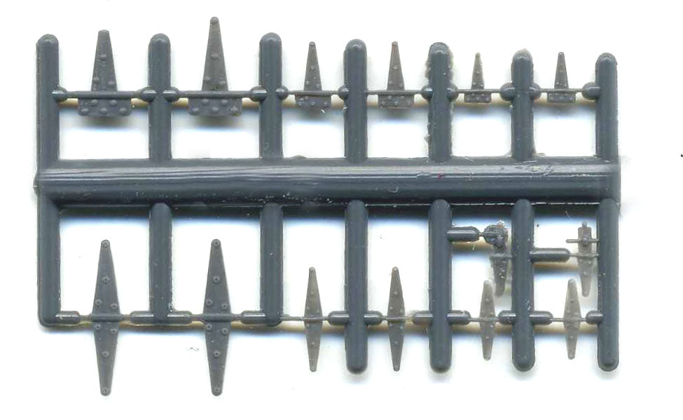 Grandt Line 5095 HO Plastic Hinge Assortment (Set of 2)