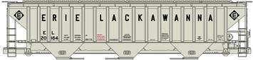 Accurail 6521 HO Erie Lackawanna Pullman-Standard 4750 3-Bay Cov'd #20164