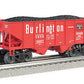 Williams 48207 O CB&Q USRA 55-Ton 2-Bay Hopper w/Load 3-Rail Ready to Run