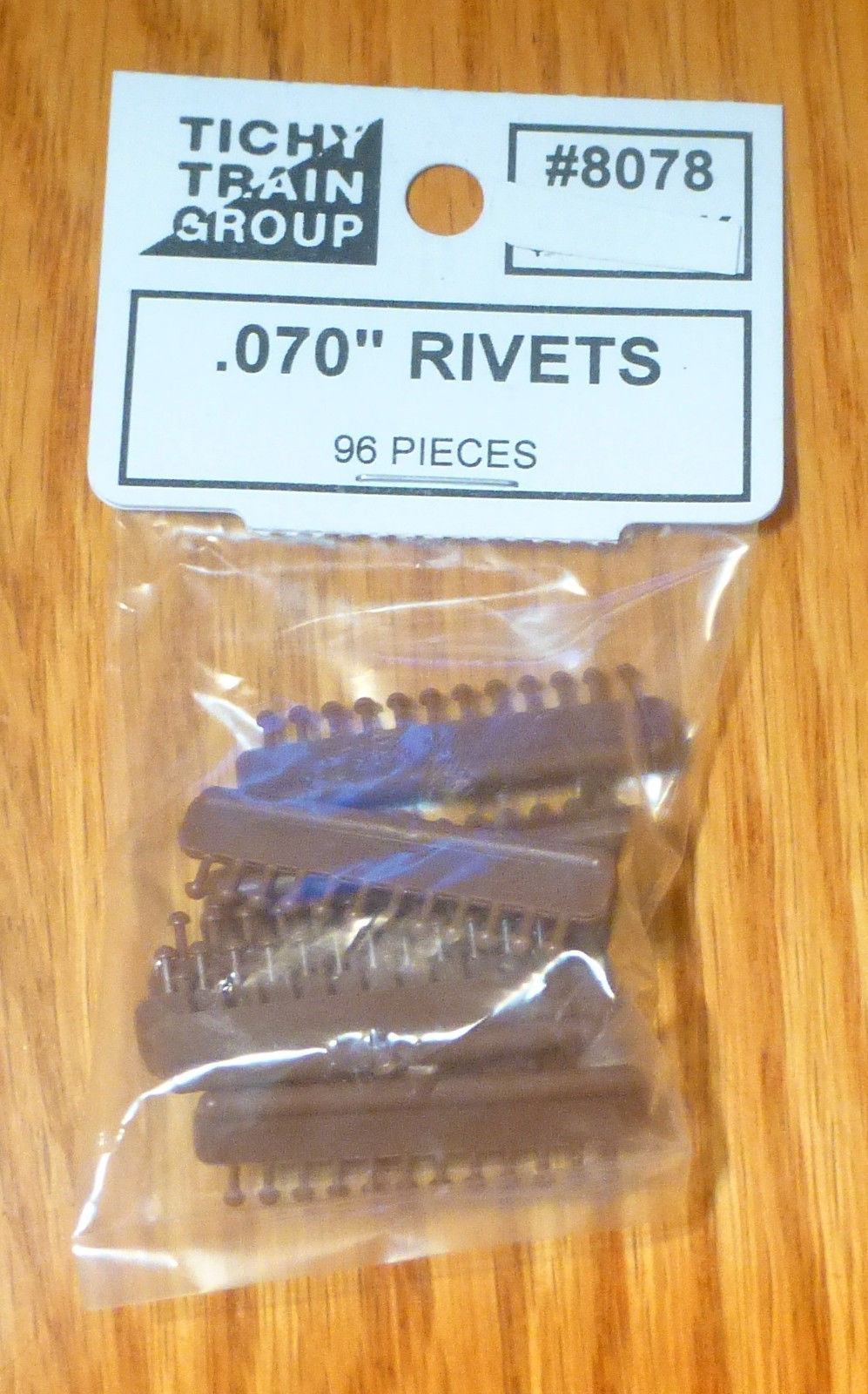 Tichy 8078 HO 0.07 Diameter Rivet Heads (Pack of 96)