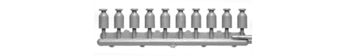 Tichy 8173 HO Milk Cans (Pack of 50)