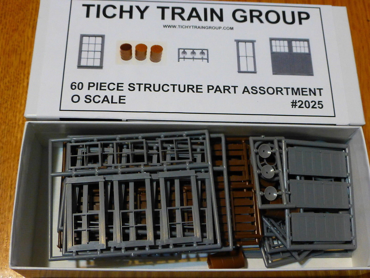 Tichy 2025 O Structure Parts Assortment (Box of 60)