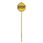 Tichy 8248 HO Yellow Early Stop Sign (Pack of 15)