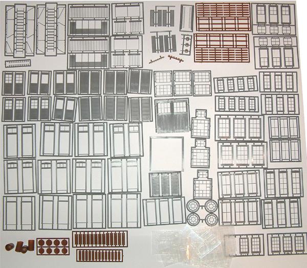 Tichy 2050 O Structure Part Assortment (Styrene) (200)