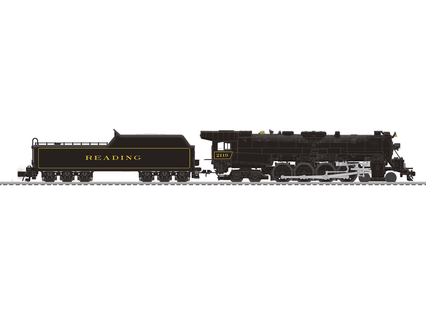 Lionel 6-83199 O Reading Legacy T1 Steam Locomotive #2119