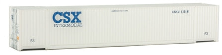 Walthers 949-8520 HO CSX 53' Singamas Corrugated-Side Container