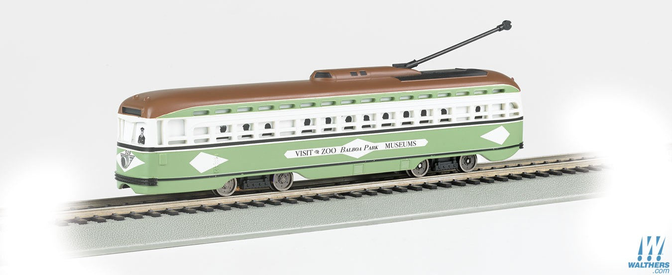 Bachmann 60501 HO Visit Zoo San Diego PCC Streetcar W/DCC Sound Value # 529