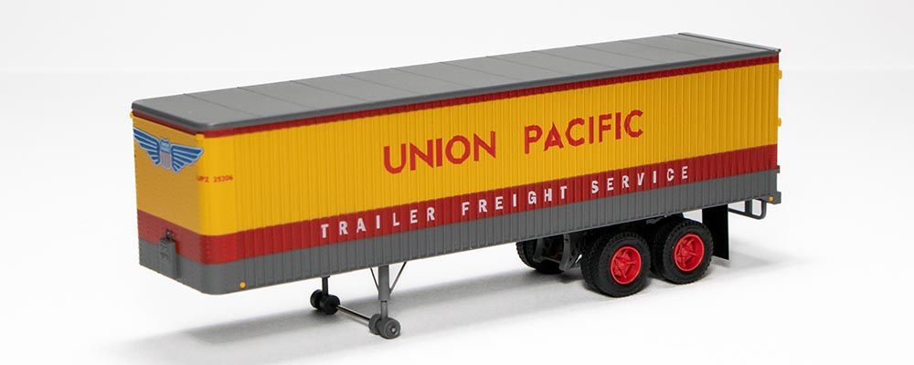 Rapido Trains 403016 HO UP 35' Fruehauf Integral-Post Trailer #25206