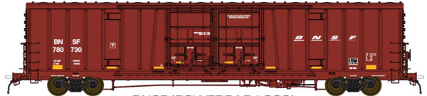 BLMA Models 53065 HO Burlington Northern Santa Fe 60' Beer Car Bx-166 #780730