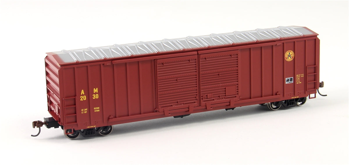 Athearn 97887 HO Arkansas and Missouri 50' FMC 5283 Double Door Box Car #2035