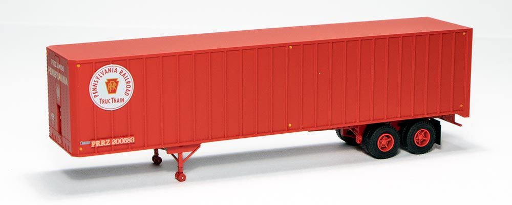 Rapido Trains 403028 HO PRR 40' Fruehauf Exterior-Post Volume Van #200578