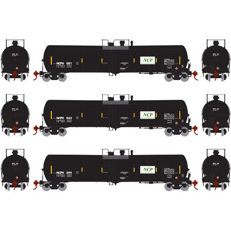Athearn 98471 HO NCPX 30,000-Gallon Ethanol Tank Car RTR #3 (3)