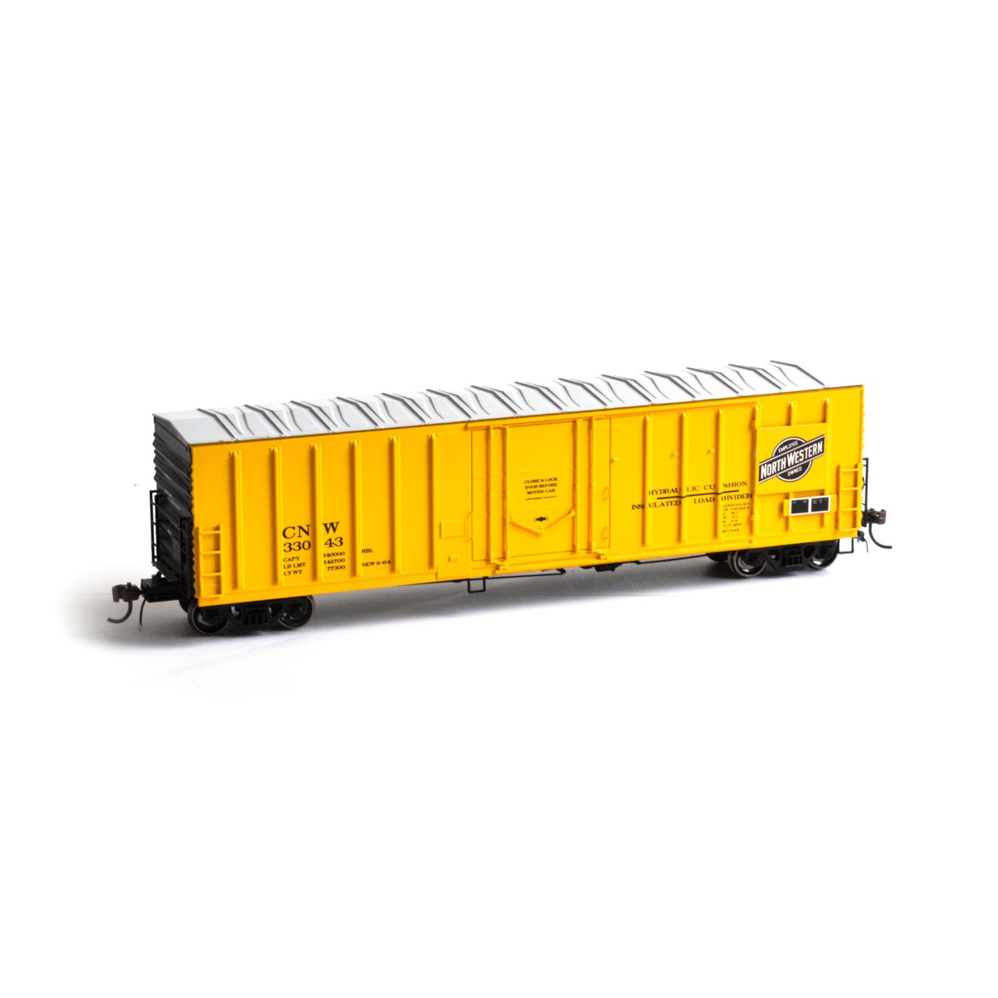 Athearn 14763 HO Chicago & Northwestern 50' NACC Box Car #33043
