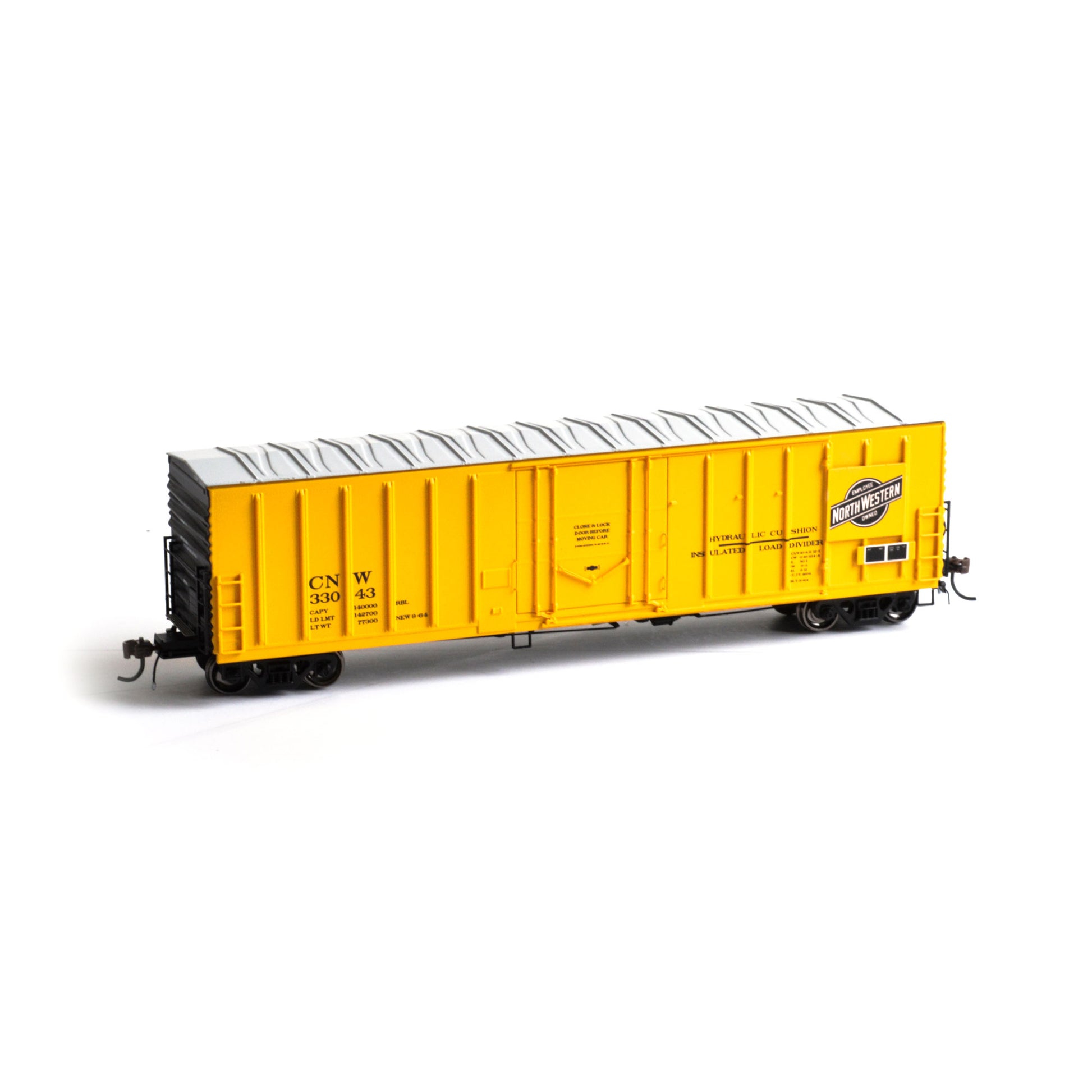 Athearn 14763 HO Chicago & Northwestern 50' NACC Box Car #33043
