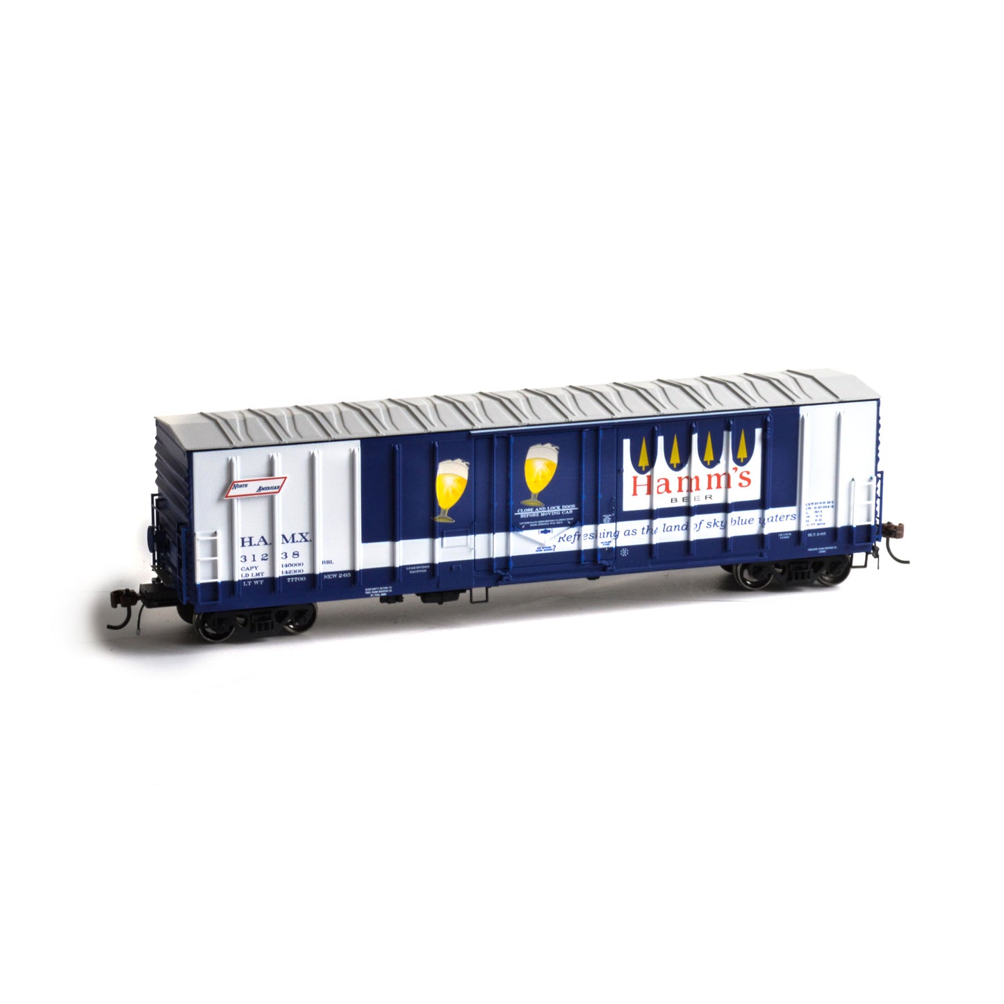 Athearn 14770 HO Hamm's 50' NACC Box Car #31238