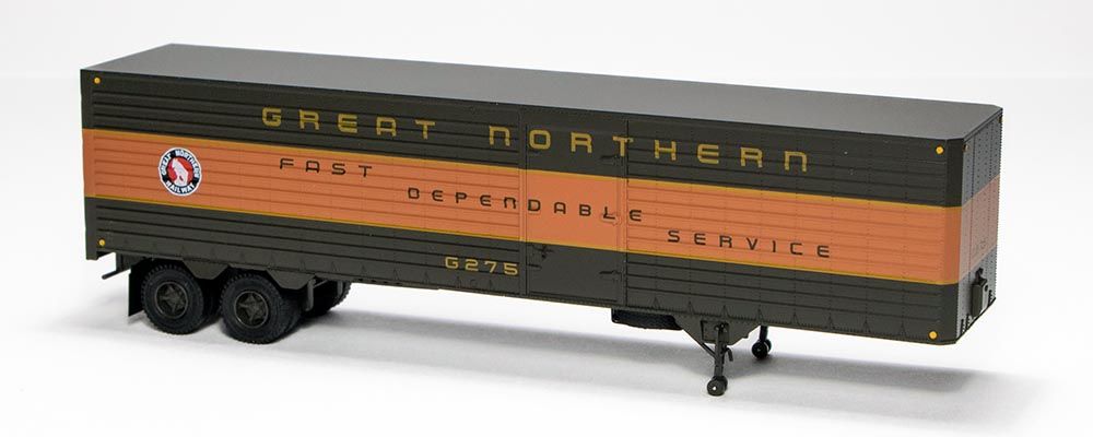 Rapido Trains 403040 HO Great Northern 40' Fruehauf Fluted Side Volume Van #G275