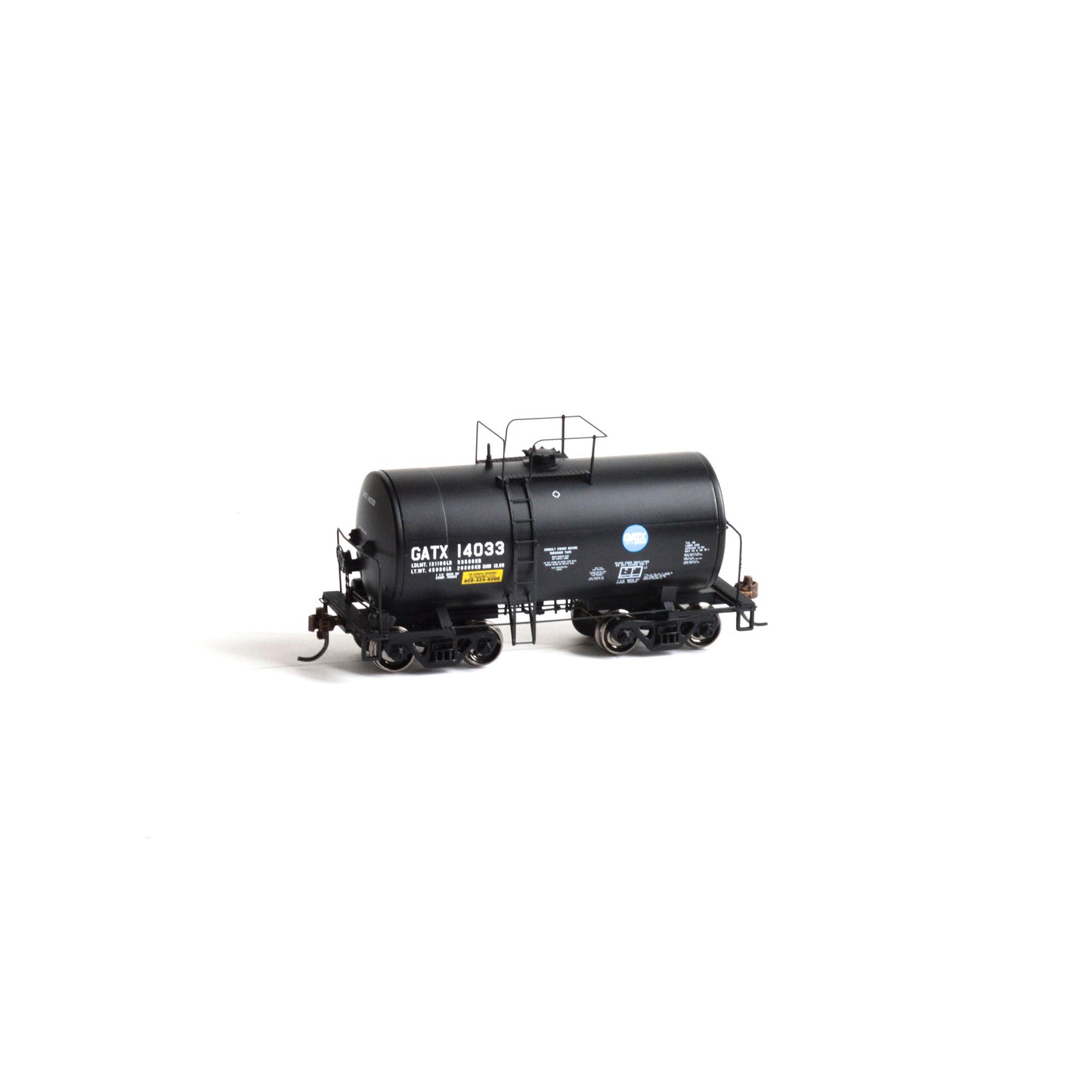 Athearn 89135 HO GATX/ServiceDriven RTR 30' 8,000-Gallon Tank #14033