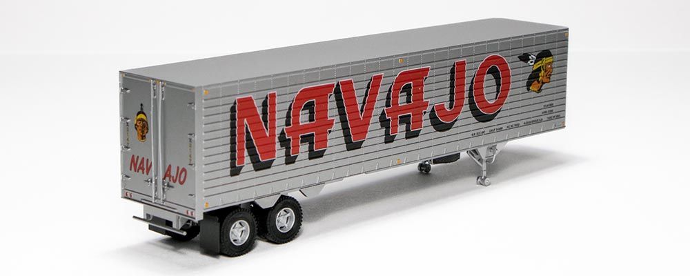 Rapido Trains 403043 HO Navajo 40' Fruehauf Fluted Side Volume Van #X2147