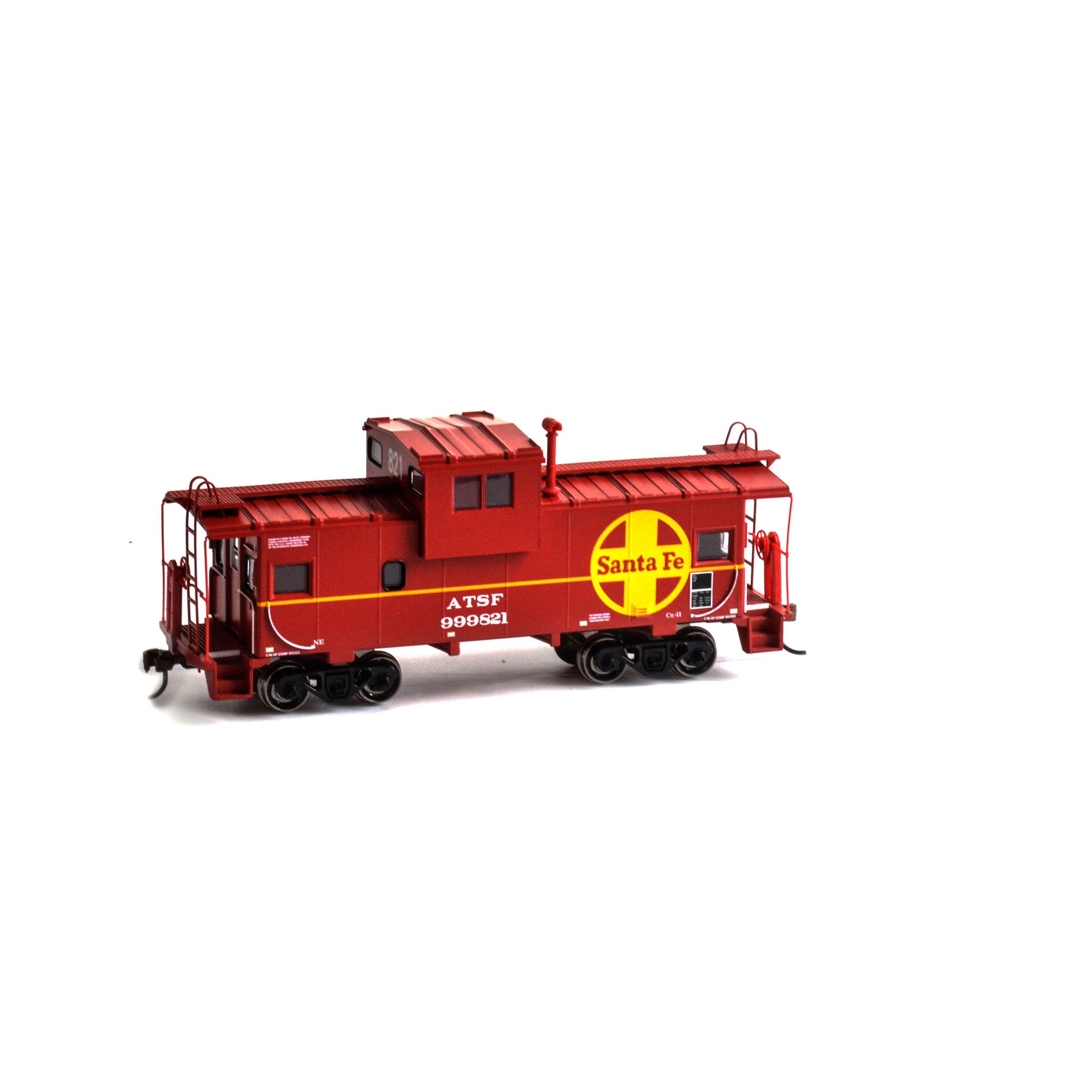 Roundhouse 87916 HO Santa Fe Wide Vision Caboose Car #999821