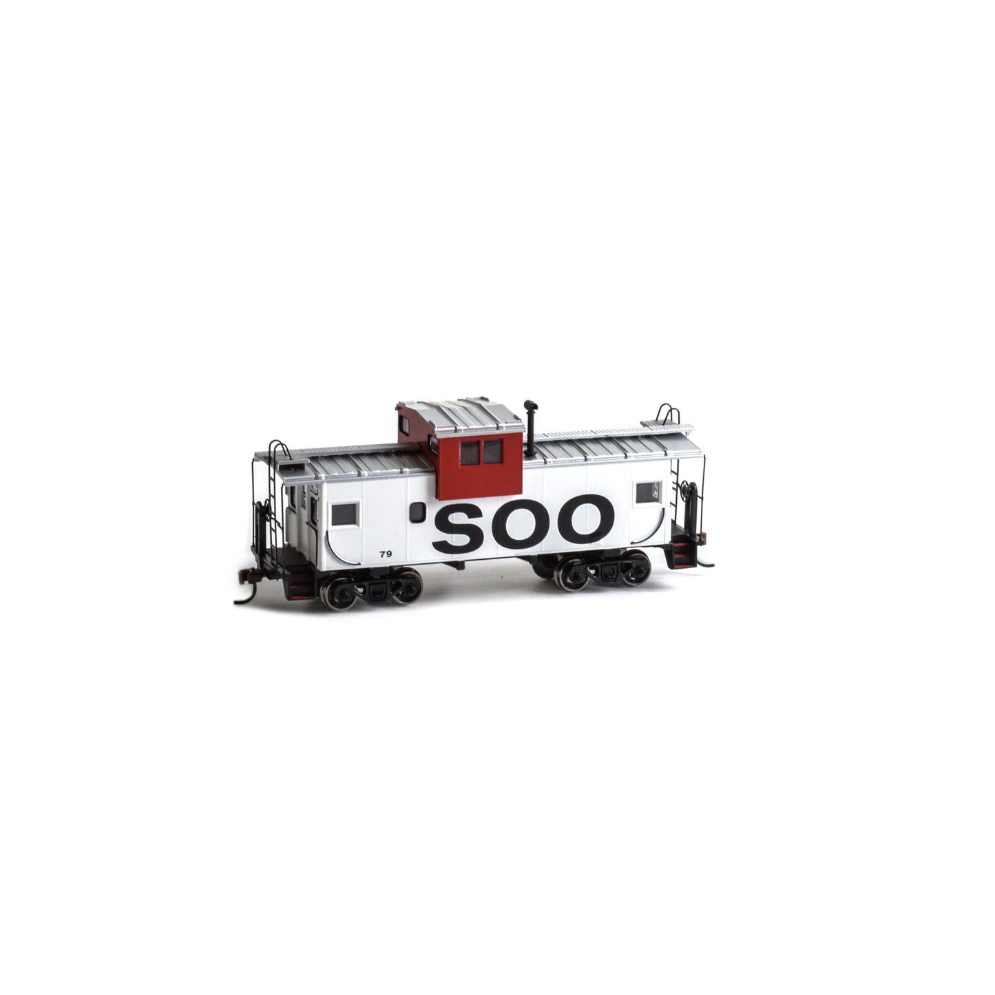 Athearn 87930 HO Soo Line Wide Vision Caboose #79