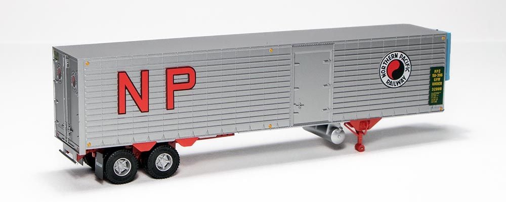 Rapido Trains 403047 HO NP 40' Fruehauf Fluted Side Volume Van #50-394