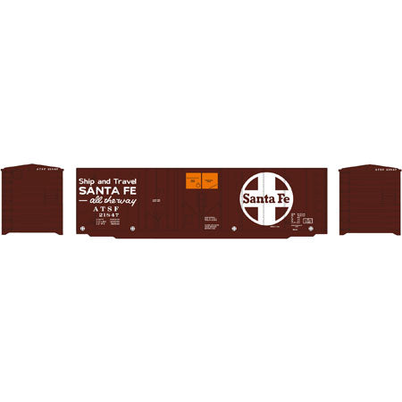 Roundhouse 14492 HO Sant Fe 40' Grain Box Car #21847