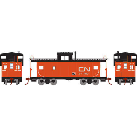 Roundhouse 87925 HO Canadian National Wide Vision Caboose Car #79921