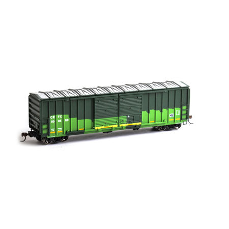 Roundhouse 97916 HO CEFX 50' FMC 5283 Double Door Box Car #500589