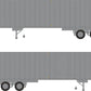 Rapido Trains 403063 HO Unlettered 40' Exterior-Post Volume Van with Side Door