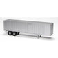 Rapido Trains 403063 HO Unlettered 40' Exterior-Post Volume Van with Side Door