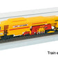 Kibri 12066 All Scales Clear Acrylic Display Case with HO Gauge Tracks