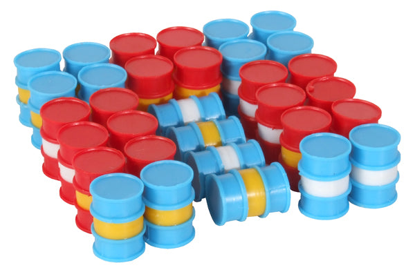Kibri 39386 Oil drums assorted