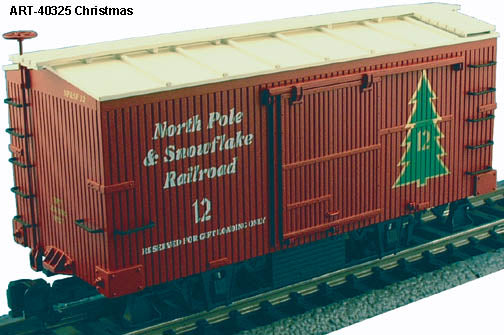 Aristo-Craft 40325 G Scale 20' Christmas Box Car